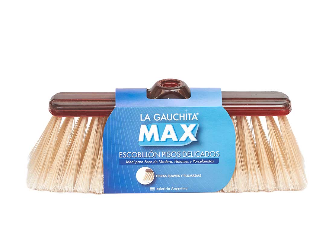 Escobillón La Gauchita Max pisos delicados